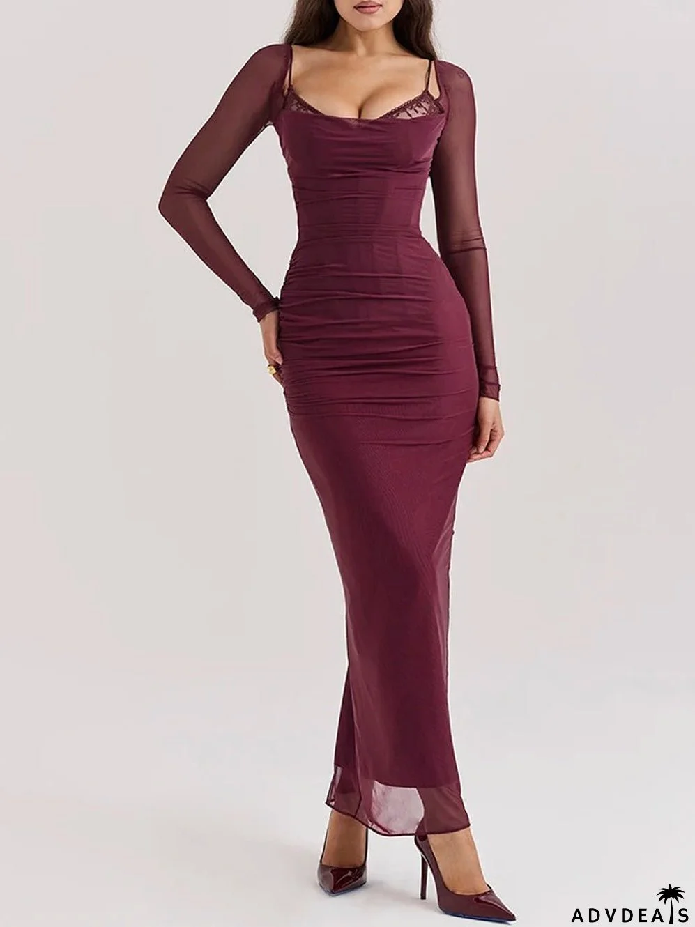 Backless Maxi Dress