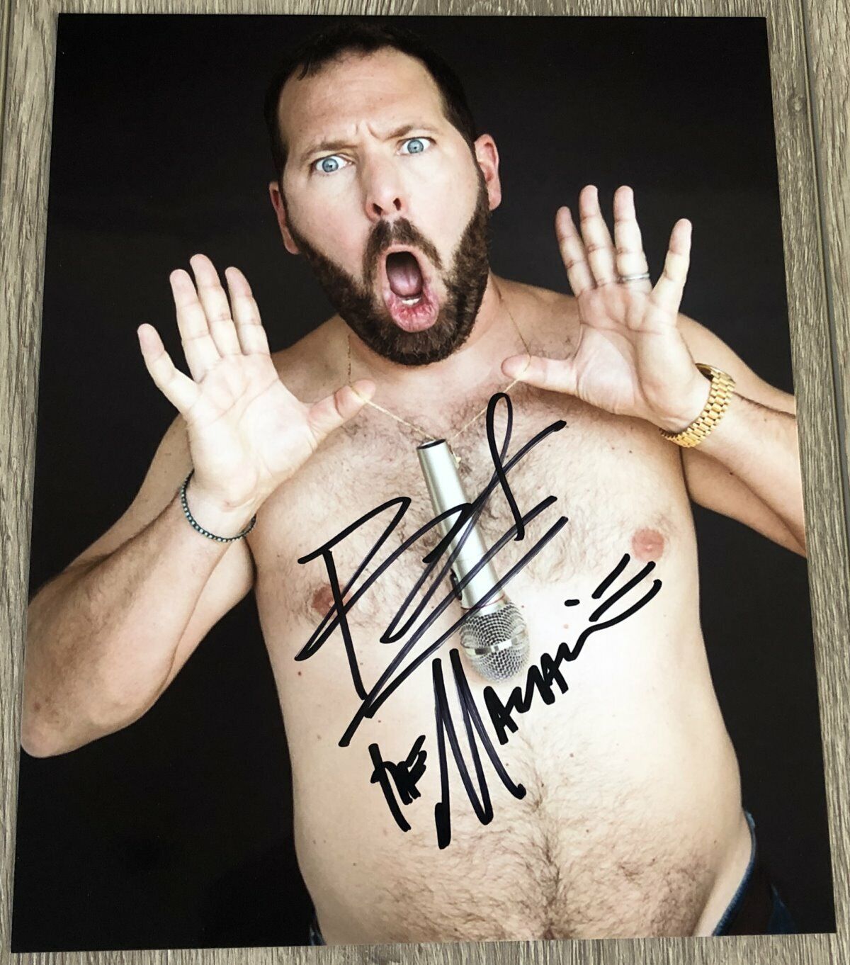 BERT KREISCHER THE MACHINE SIGNED AUTOGRAPH 8x10 Photo Poster painting B w/EXACT PROOF