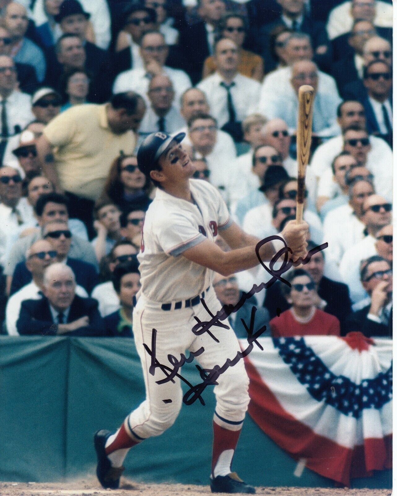 Ken Harrelson #0 8x10 Signed Photo Poster painting w/ COA Boston Red Soxs