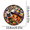 Diamond Painting 2D Flat Halloween Pumpkin Theme Pendant Home Wall Decoration