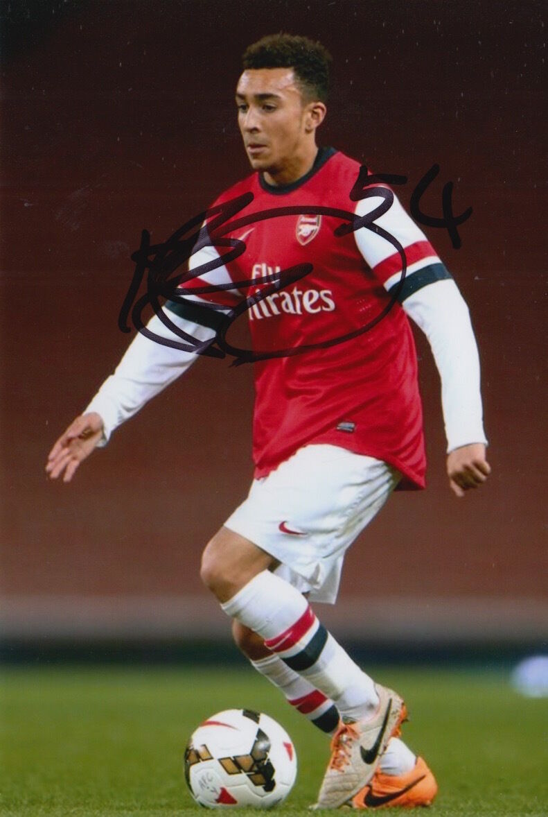 ARSENAL HAND SIGNED BRANDON ORMONDE-OTTEWILL 6X4 Photo Poster painting 3.