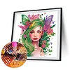 Butterfly Elf Girl - Crystal Rhinestone Diamond Painting
