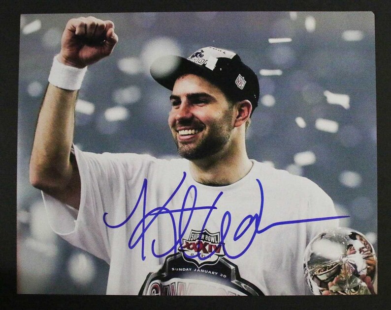 Kurt Warner Signed Autographed Super Bowl Glossy 11x14 Photo Poster painting - St. Louis Rams