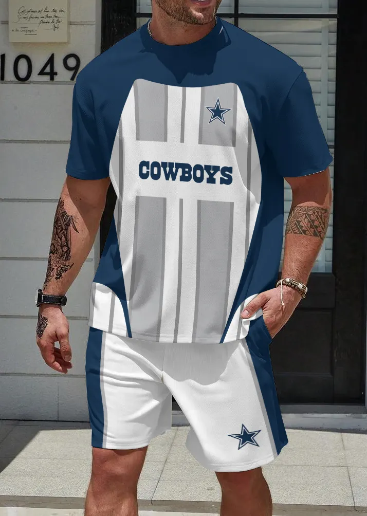 Dallas Cowboys  Limited Edition Top And Shorts Two-Piece Suits
