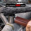 Hand Auger Wood Drill Multifunctional Mini Manual Wood Drill for Outdoor Camping