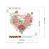>SALE<5D DIY Partial Special Shaped Drill Diamond Painting Kit Heart Home Decoration