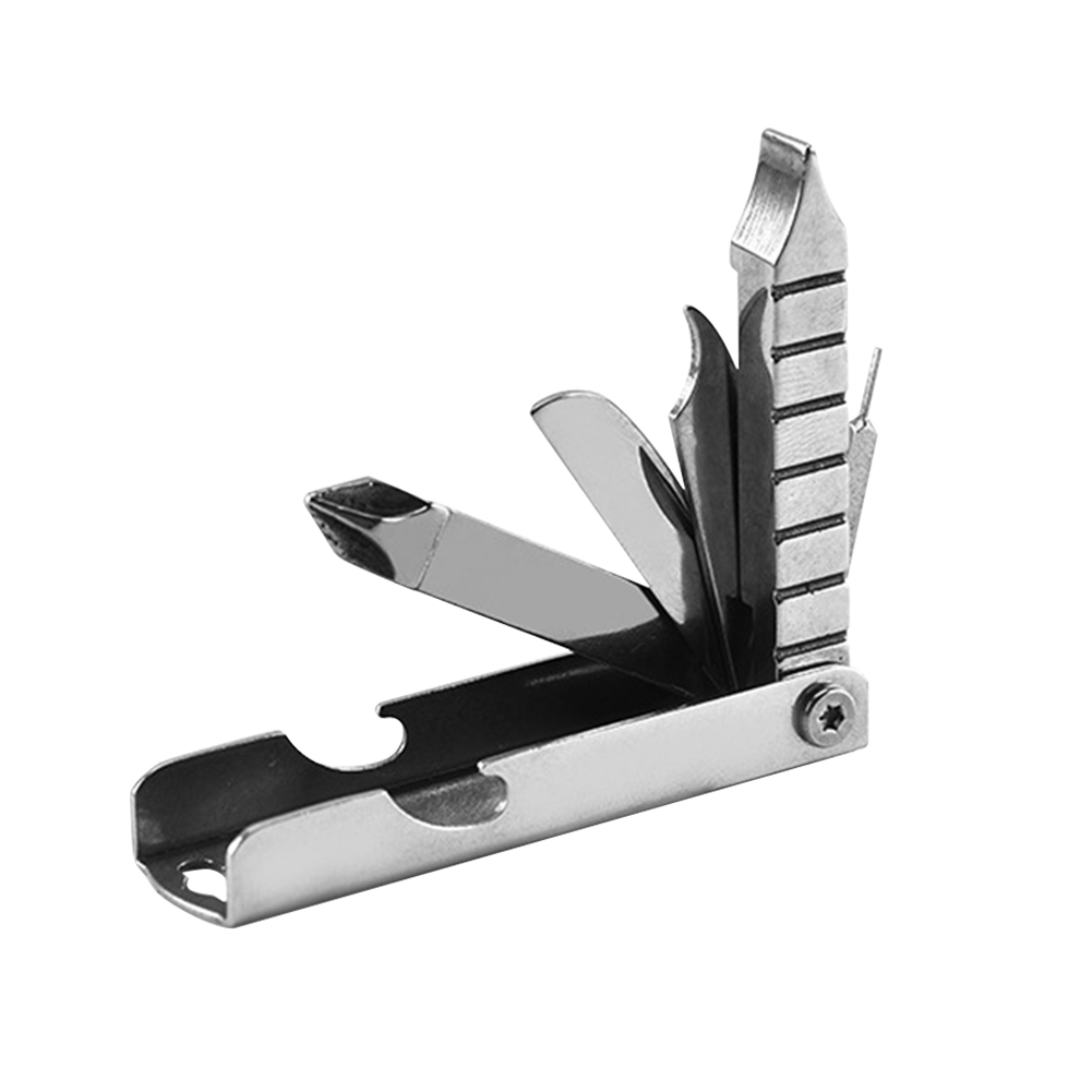 

EDC Multifunctional Slotted Screwdrivers Phone Holder Keychain Pocket Tool, 501 Original