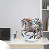5D DIY Special Shape Diamond Painting Desk Ornament Horse Decor Kit
