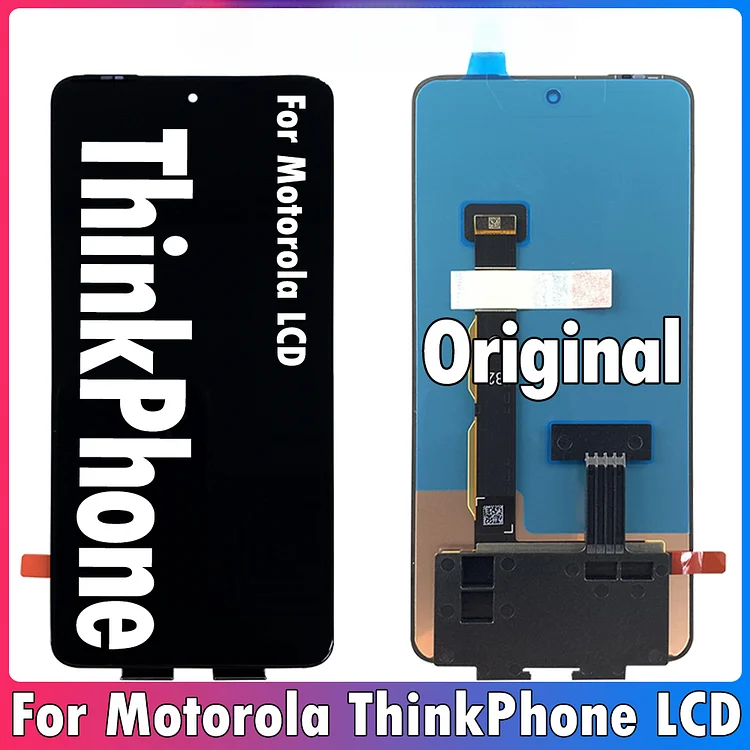 Original 6.6" For Motorola ThinkPhone LCD Display Touch Screen Digitizer Assembly For Moto Think Phone LCD Display Repair