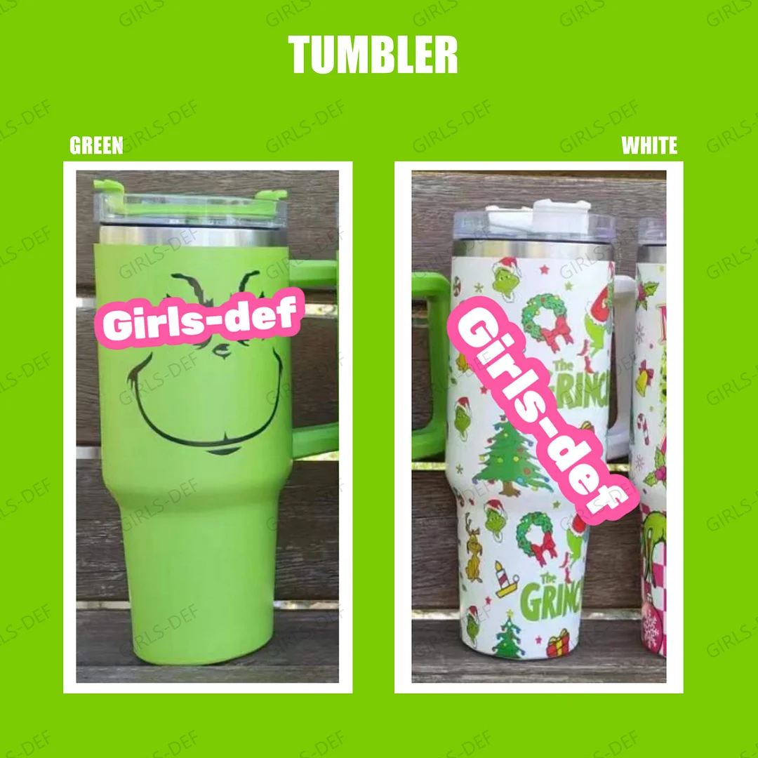 Everything GR!NCH self defense keychain with GR!NCH tumbler and special bundles