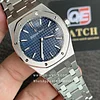 Audemars Piguet Royal Oak Women's Quartz Watch 67650ST Stainless Steel with Blue Dial (33mm) Super Clone