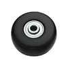 1 Pair Rubber Casters Mute Trolley Case Wheels Deluxe Repair Tool (54*18mm)