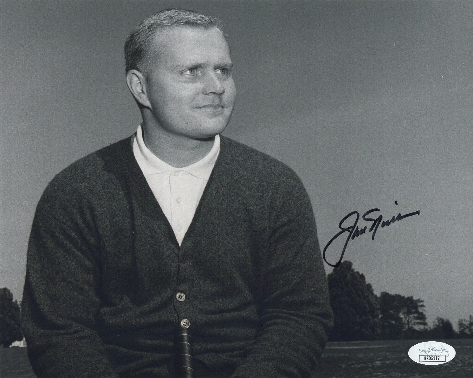 JACK NICKLAUS SIGNED YOUNG AUTOGRAPH PGA GOLF 8X10 Photo Poster painting PROOF JSA COA