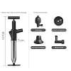 Drain Dredging Clogged Toilet Plunger Drain Blower Air Drain Pump Cleaner Drain Air Powered Sink Plunger