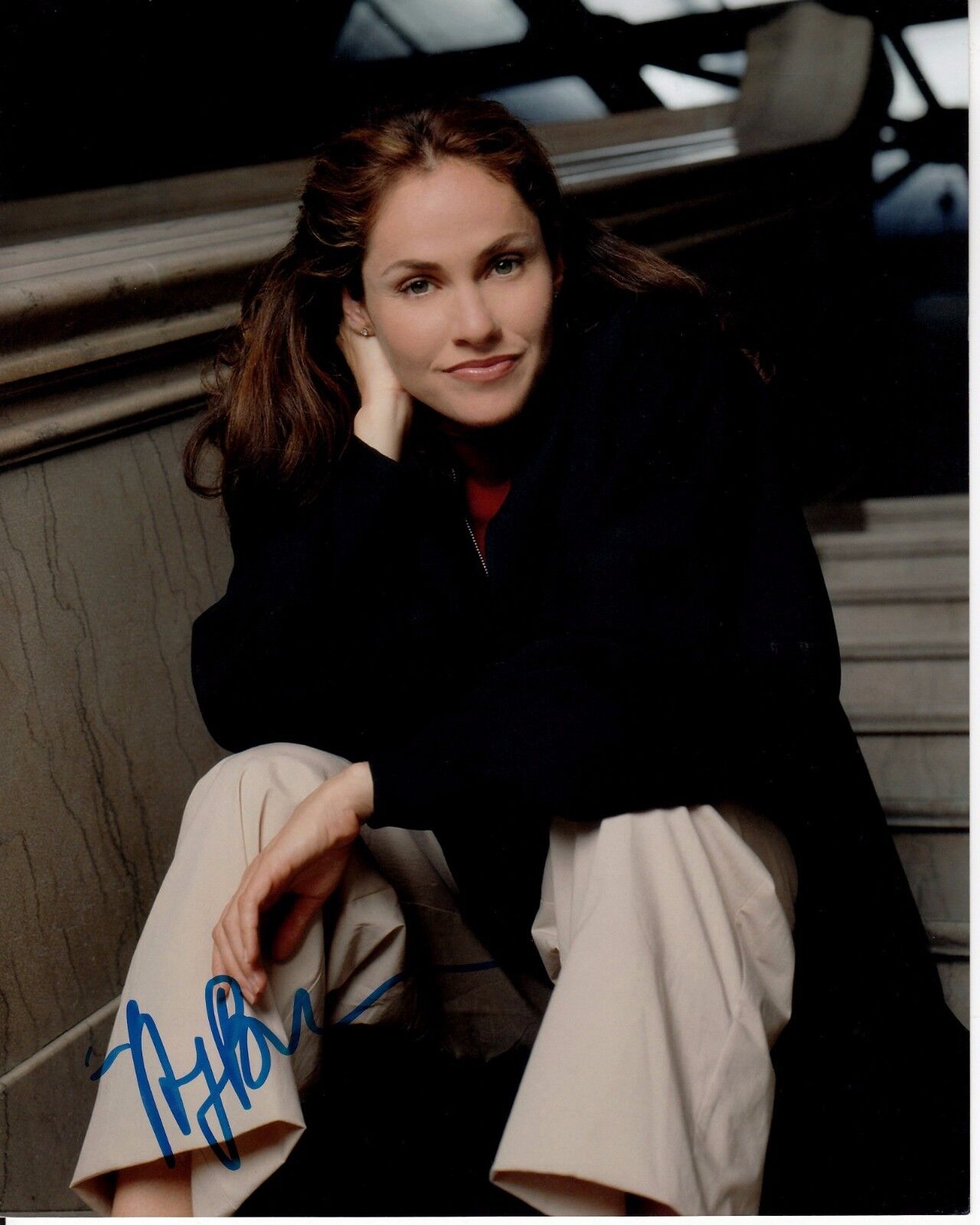 AMY BRENNEMAN hand-signed BEAUTIFUL 8x10 CLOSEUP w/ uacc rd coa PRIVATE PRACTICE