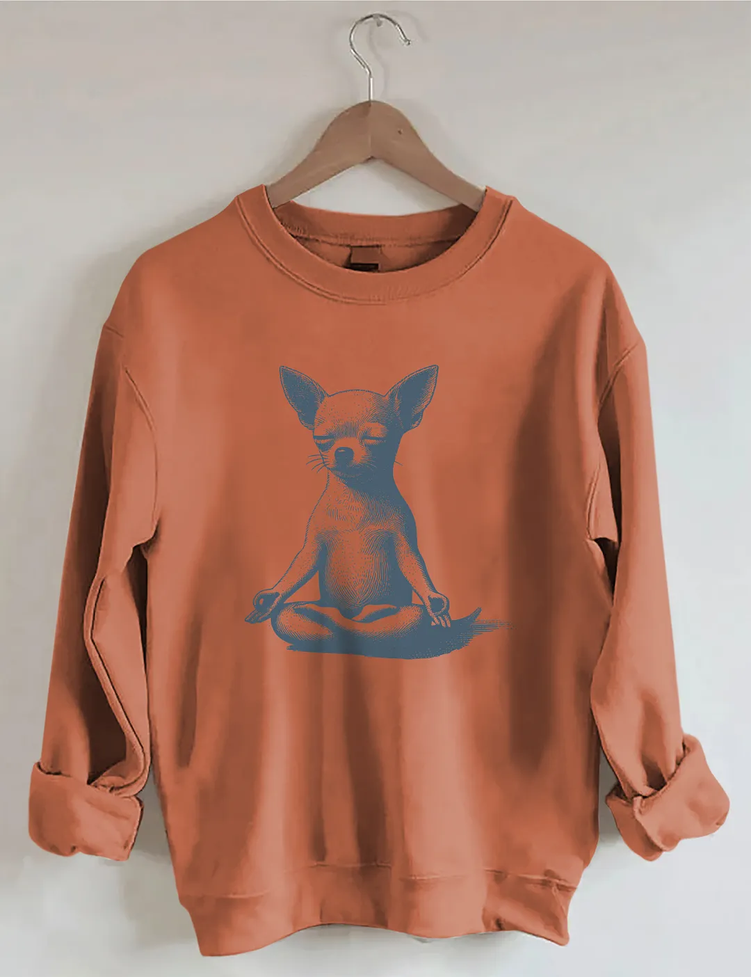 Chihuahua Yoga Meditation Sweatshirt
