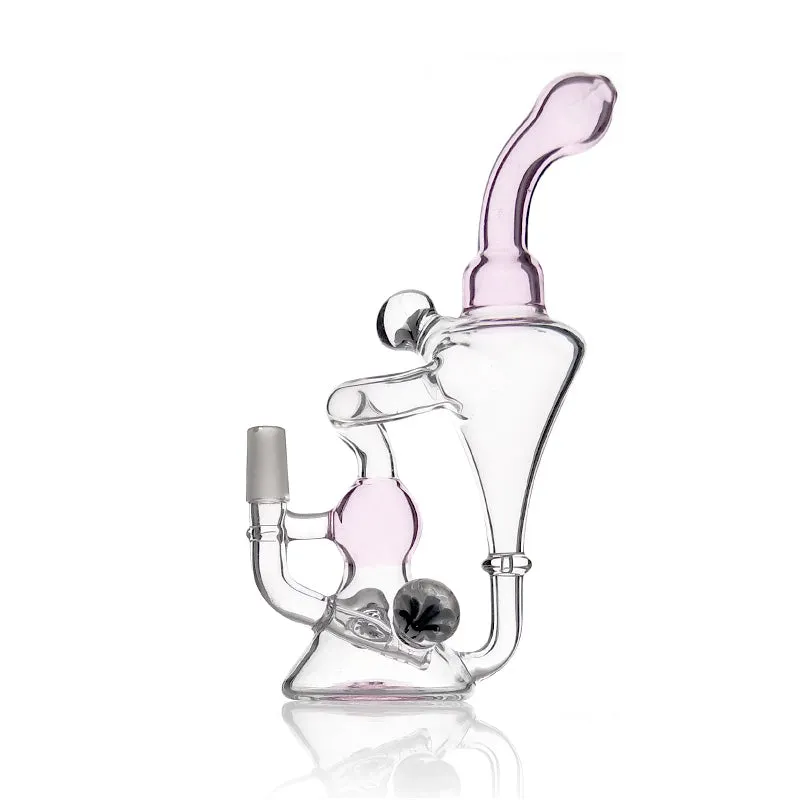 8" Recycler Oil Rigs Handmade Concentrate Rigs