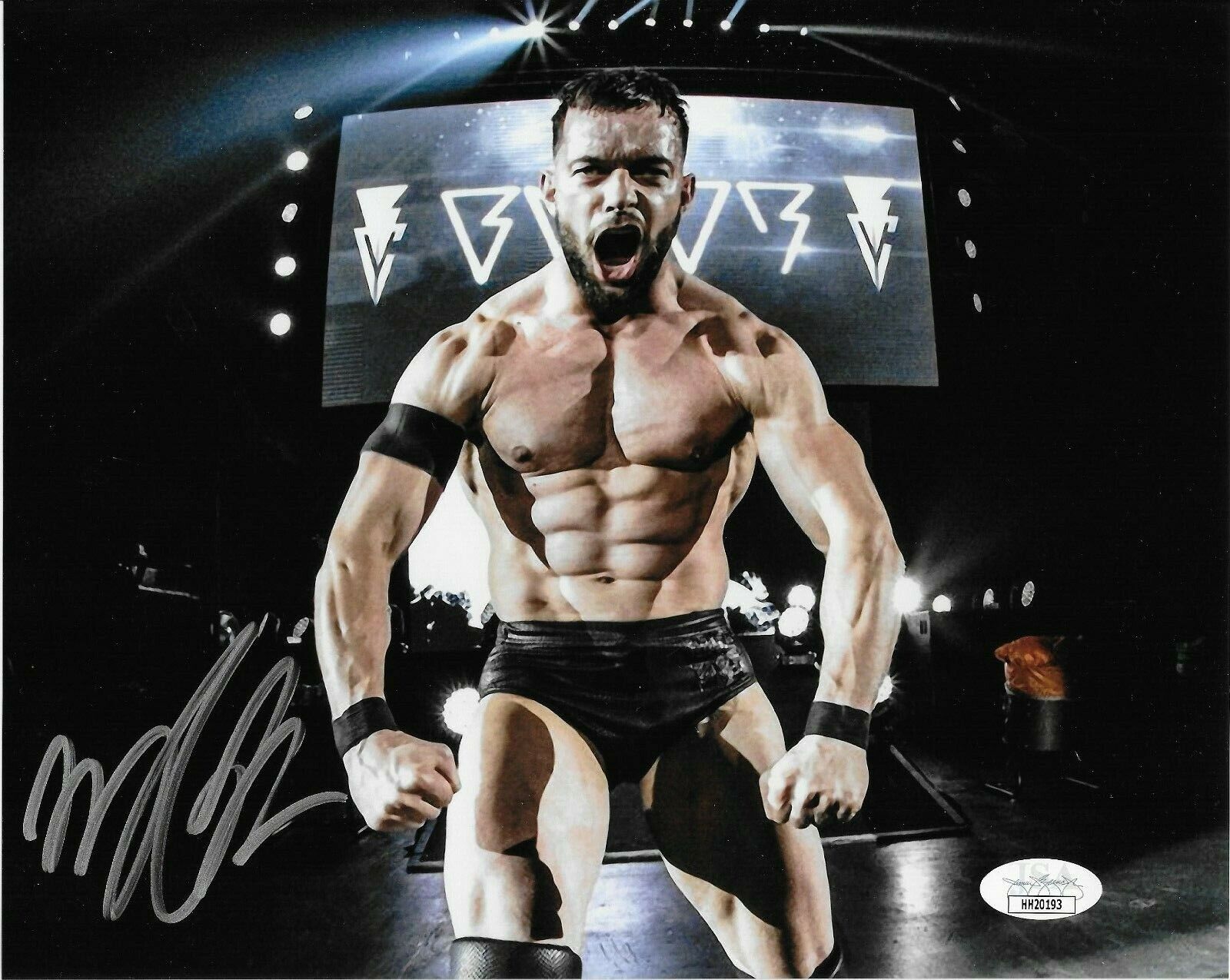 FINN BALOR WWE NXT THE DEMON SIGNED AUTOGRAPH 8X10 Photo Poster painting #4 W/ JSA COA