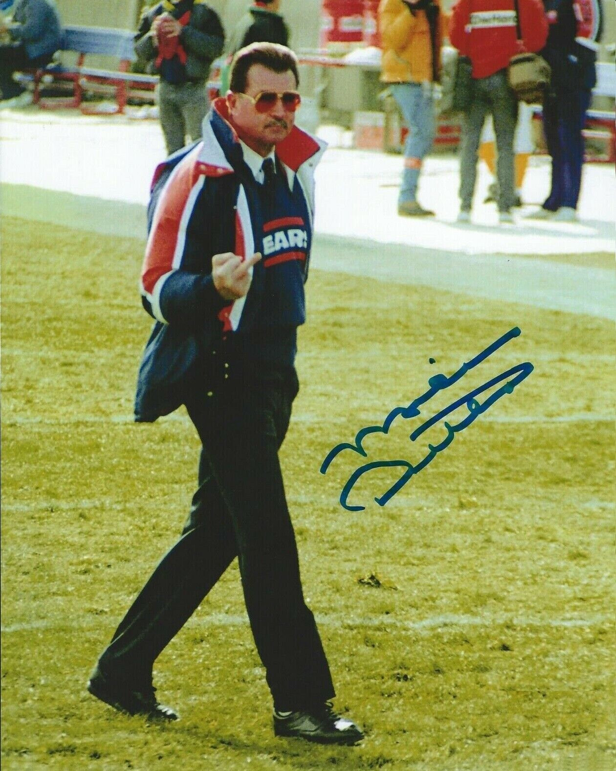 Mike Ditka Autographed Signed 8x10 Photo Poster painting ( HOF Bears ) REPRINT