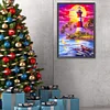 5D DIY Full Round Drill Diamond Painting Lighthouse Kit Home Decoration 40x60cm