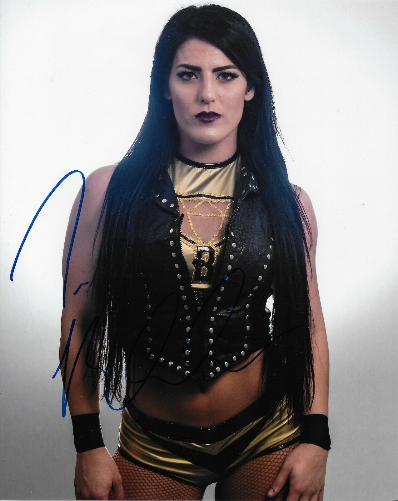 TESSA BLANCHARD IMPACT KNOCKOUT SIGNED AUTOGRAPH 8X10 Photo Poster painting #3 W/ COA