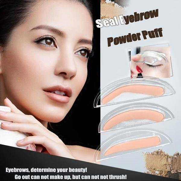 Eyebrow Stamp Seal Auxiliary Tool