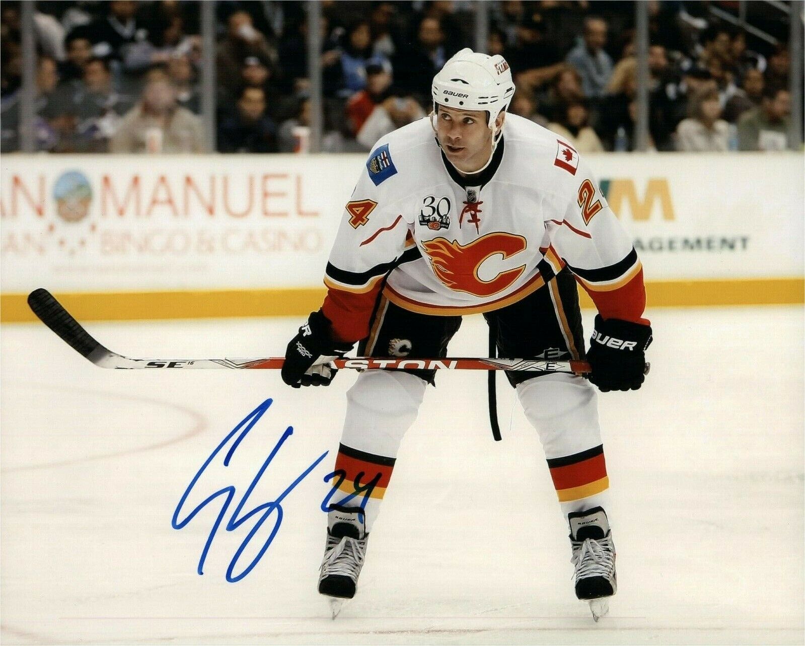 Calgary Flames Craig Conroy Signed Autographed 8x10 Photo Poster painting COA #2