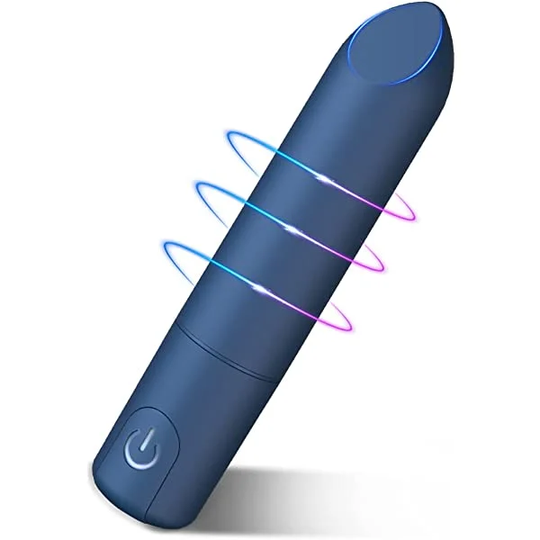 Bullet Vibrator with Angled Tip for Precision Clitoral Stimulation