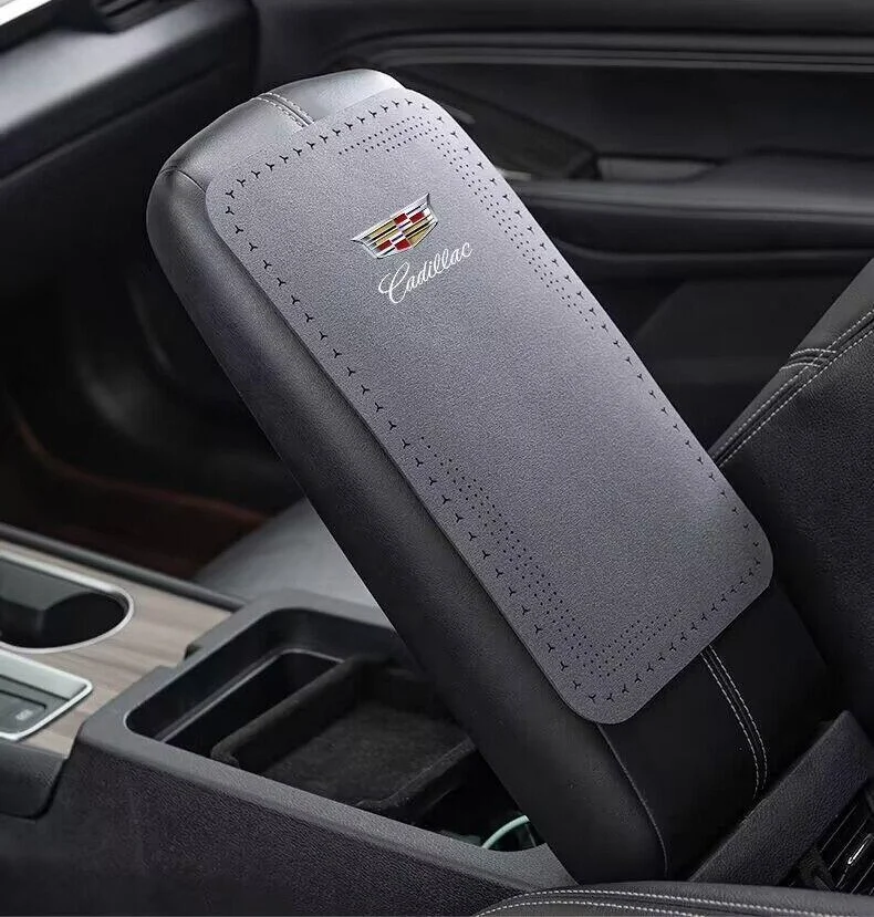 Car Premium Leather Armrest Box Mat