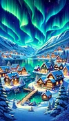 Luxury AB Velvet Diamond Painting Kit - Landscape