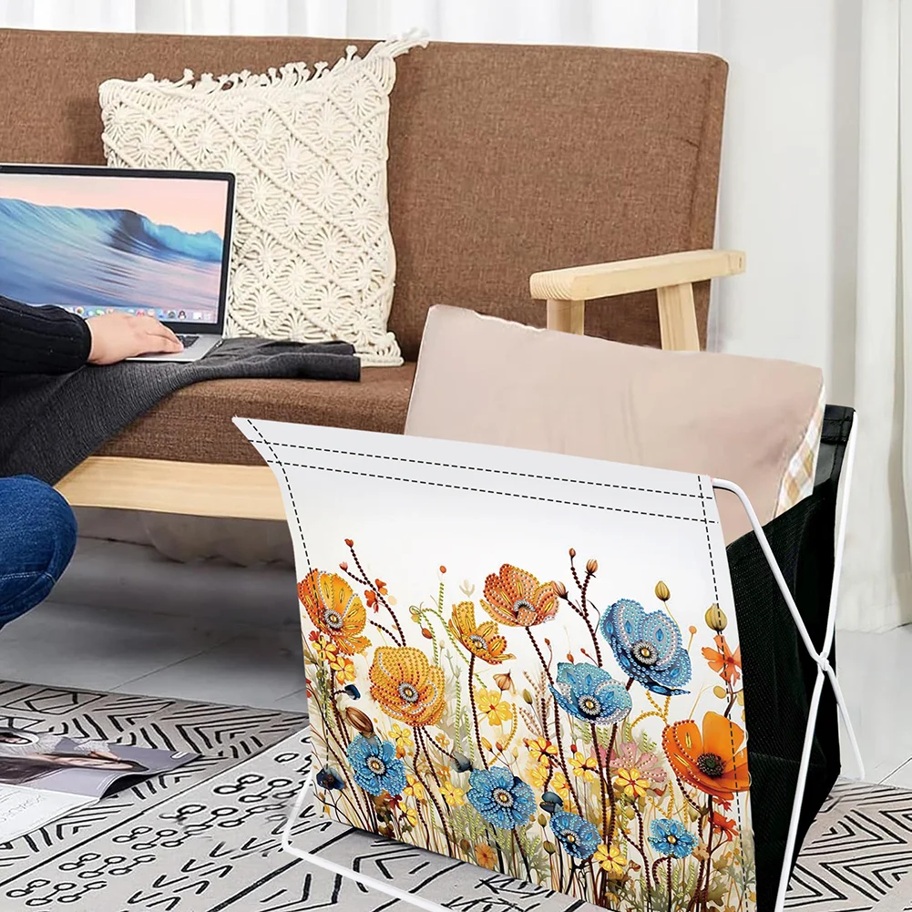 DIY Flower Special Shape Diamond Painting Storage Rack for Adults Kids