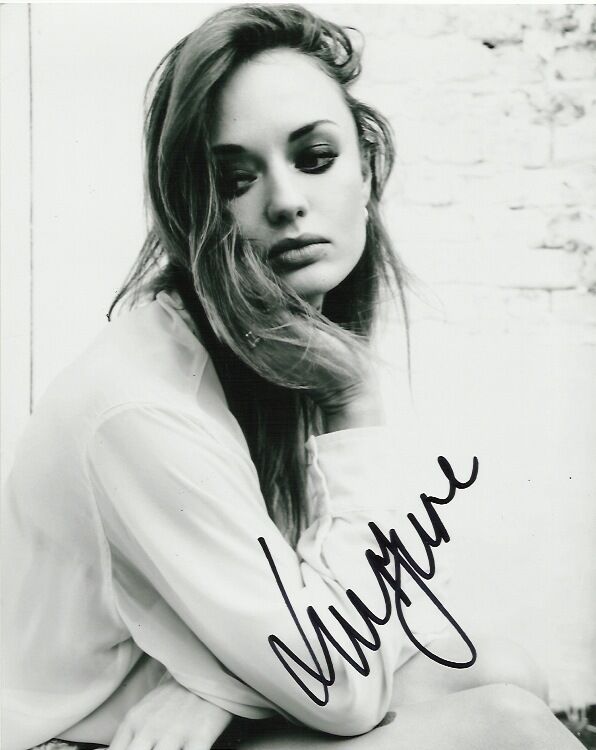 Laura Haddock Davinci's Demons Autographed Signed 8x10 Photo Poster painting COA