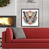 >SALE<5D DIY Full Round Drill Diamond Painting Flower Butterfly Kit Home Decor 40x40cm