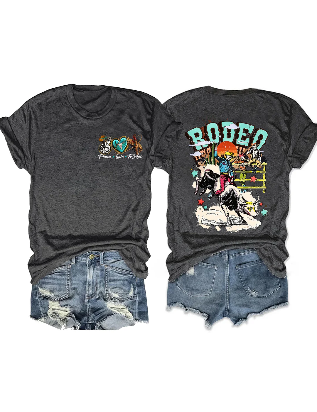 Western Rodeo Boho Country T-Shirt