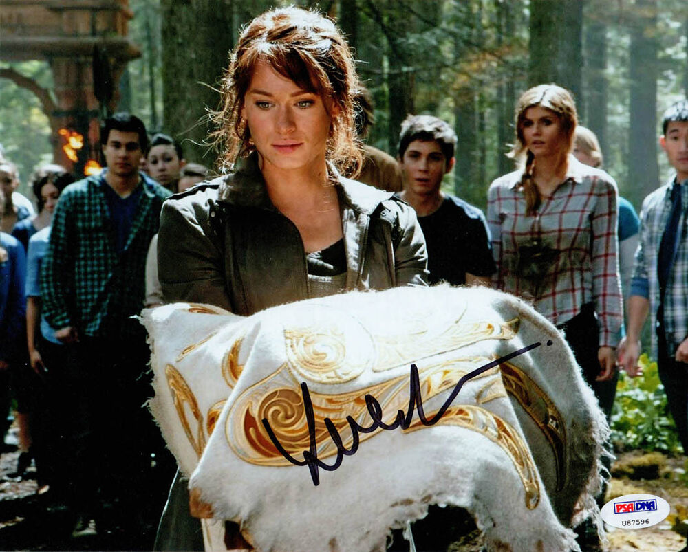 Leven Rambin SIGNED 8x10 Photo Poster painting Percy Jackson Hunger Games PSA/DNA AUTOGRAPHED