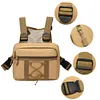 Outdoor Sports Chest Bag Trendy Functional Travel Backpack Oxford Cloth Vest Bag