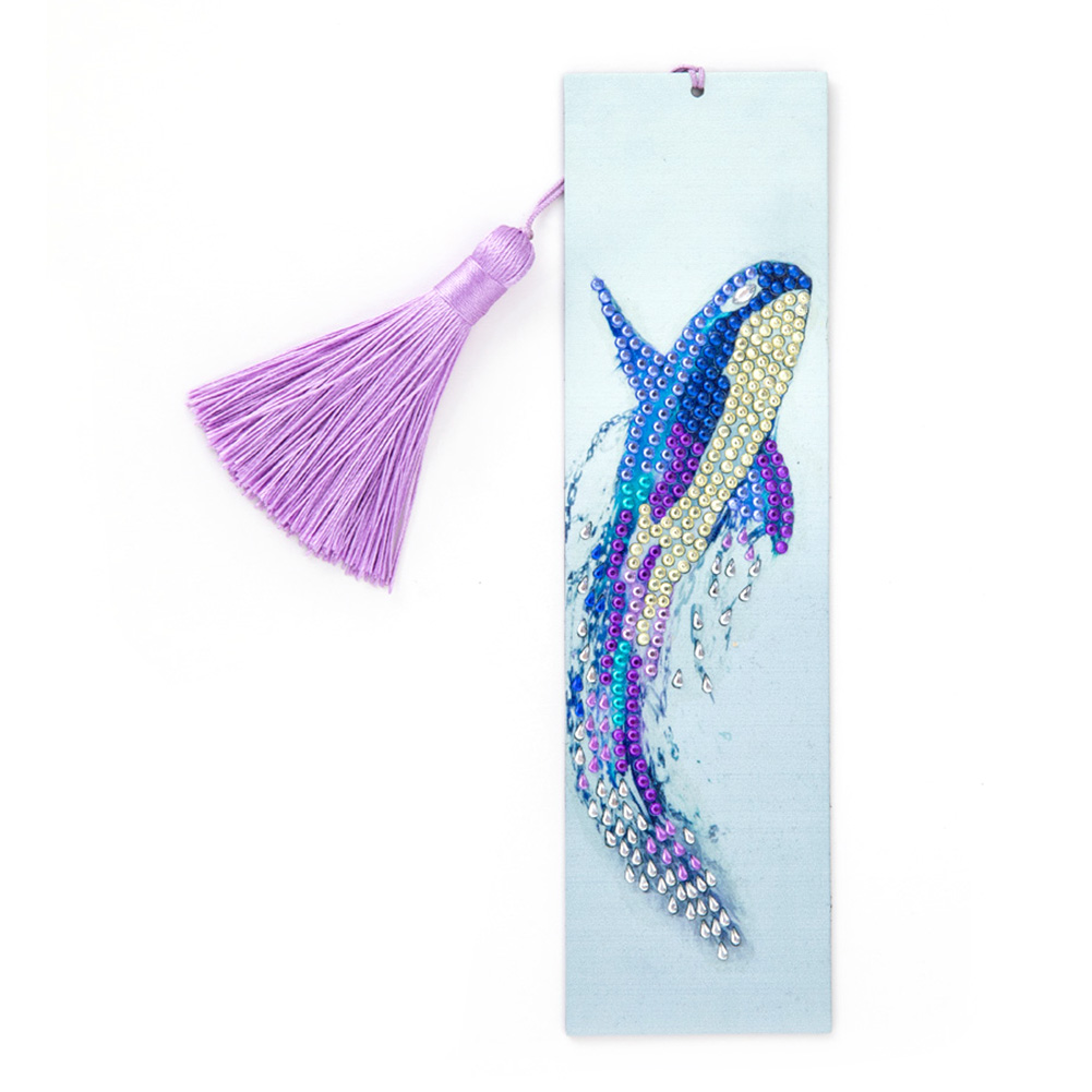 

Diamond Painting Bookmark - Special Shaped Diamond - Dolphin, 501 Original