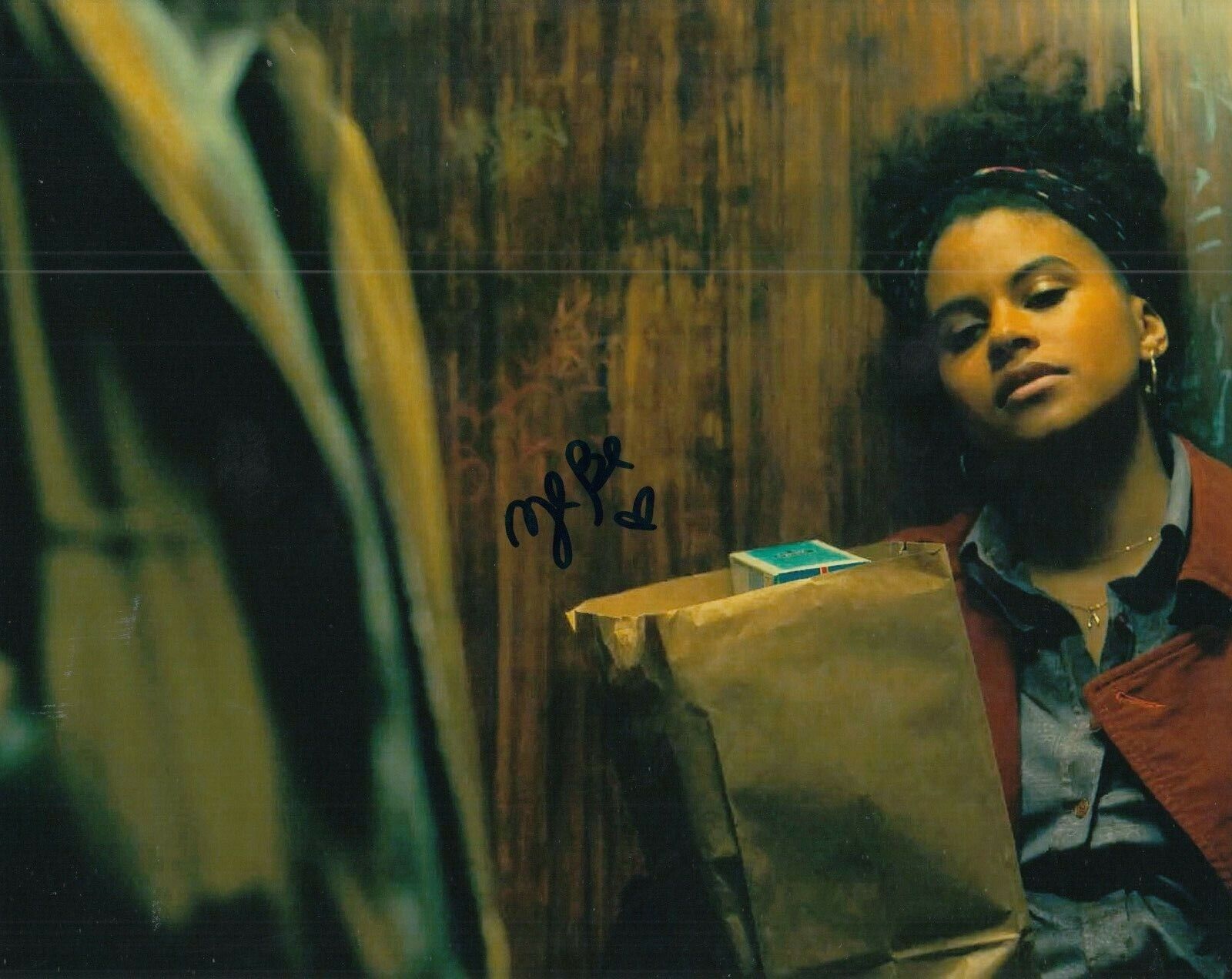 ZAZIE BEETZ signed (JOKER) autograph Movie *Sophie Dumond* 8X10 *PROOF* W/COA #4