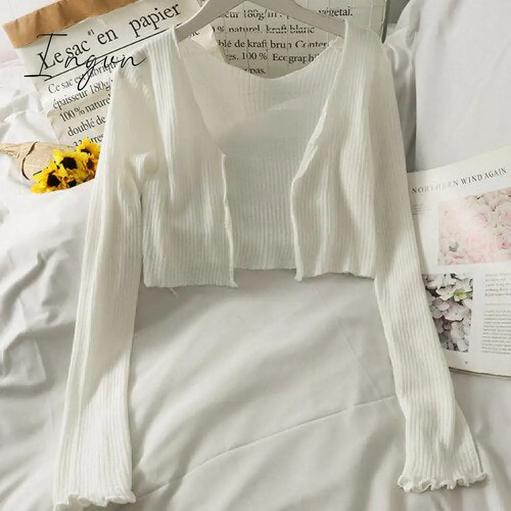 Ingvn - Sets Women 2 Piece Outfit Elegant Stylish Tender Newest Prevalent Simple Floral Vintage
