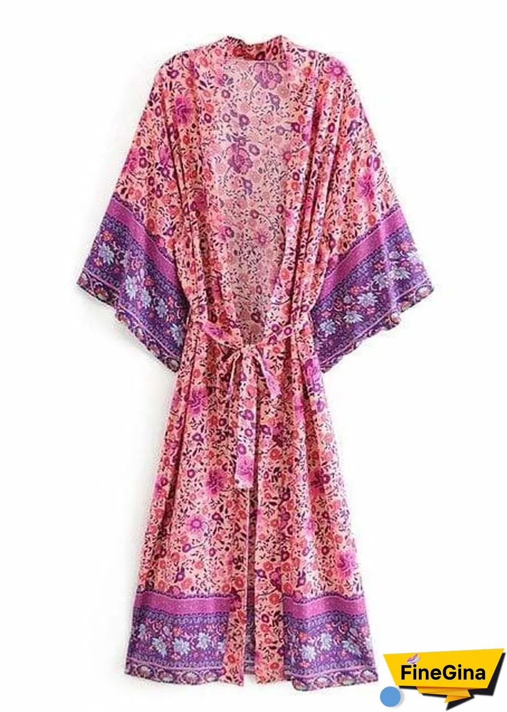 Women's Chic Dreamer Boho Kimono Dress