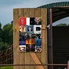TOTO - Panneaux en &eacute;tain m&eacute;tallique(20*30cm) - Musique