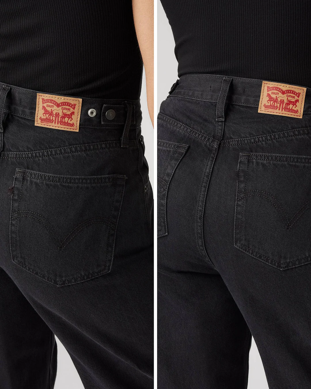 Levi Adjustable Womens Cinch Baggy Jeans (Buy 2 Free Shipping)