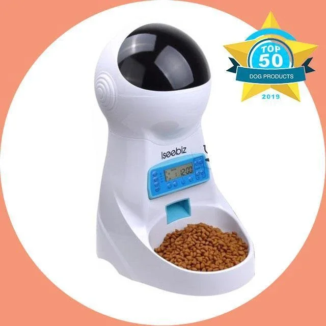 pet snack dispenser with wifi attached camera