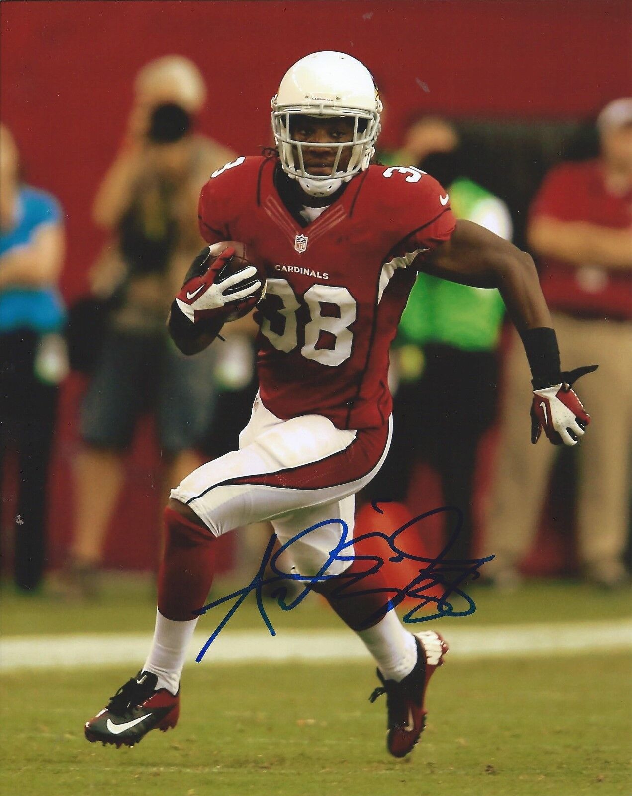 ANDRE ELLINGTON signed autographed ARIZONA CARDINALS 8X10 Photo Poster painting w/COA PROOF