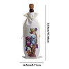 DIY Diamond Painting Wine Bags Diamond Art Liquor Bottle Covers Kit(Owl)