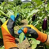 Gardening Silicone Thumb  Tool Set Reusable Multifunctional Gardening Pruning Tool Multi-Purpose Pruning Shears Garden Tools for Harvesting/Plant Fruit Picking/Trimming (gloves)