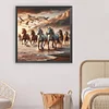 (50*50cm)Horse - Full Round Drill Diamond Painting