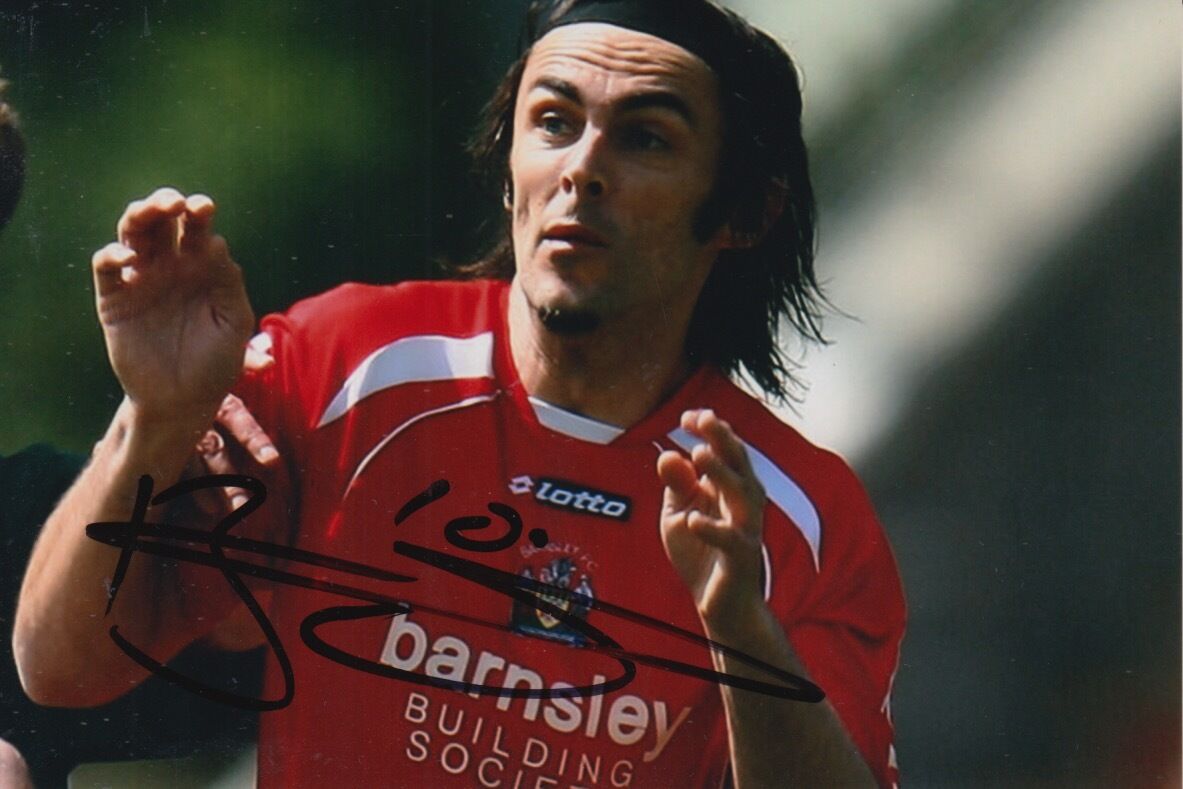 BARNSLEY HAND SIGNED DANIEL BOGDANOVIC 6X4 Photo Poster painting.