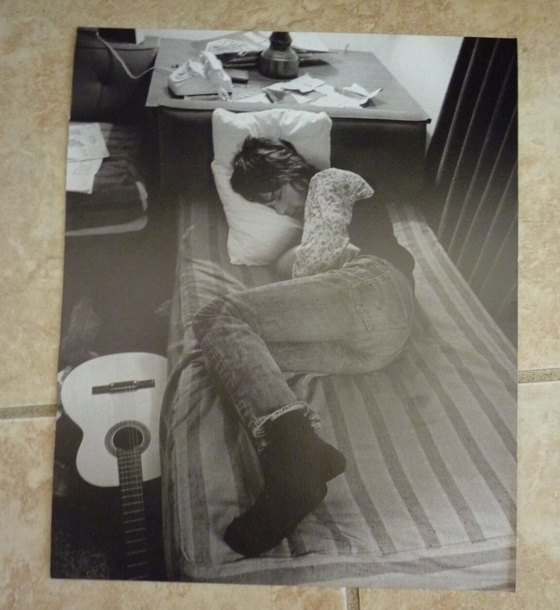 Jeff Beck Single Coffee Table Book Photo Poster painting Page 9x11