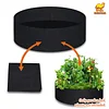 Big Herb Flower Vegetable Planting Raised Pot Bag Gardening Round Planter Bed